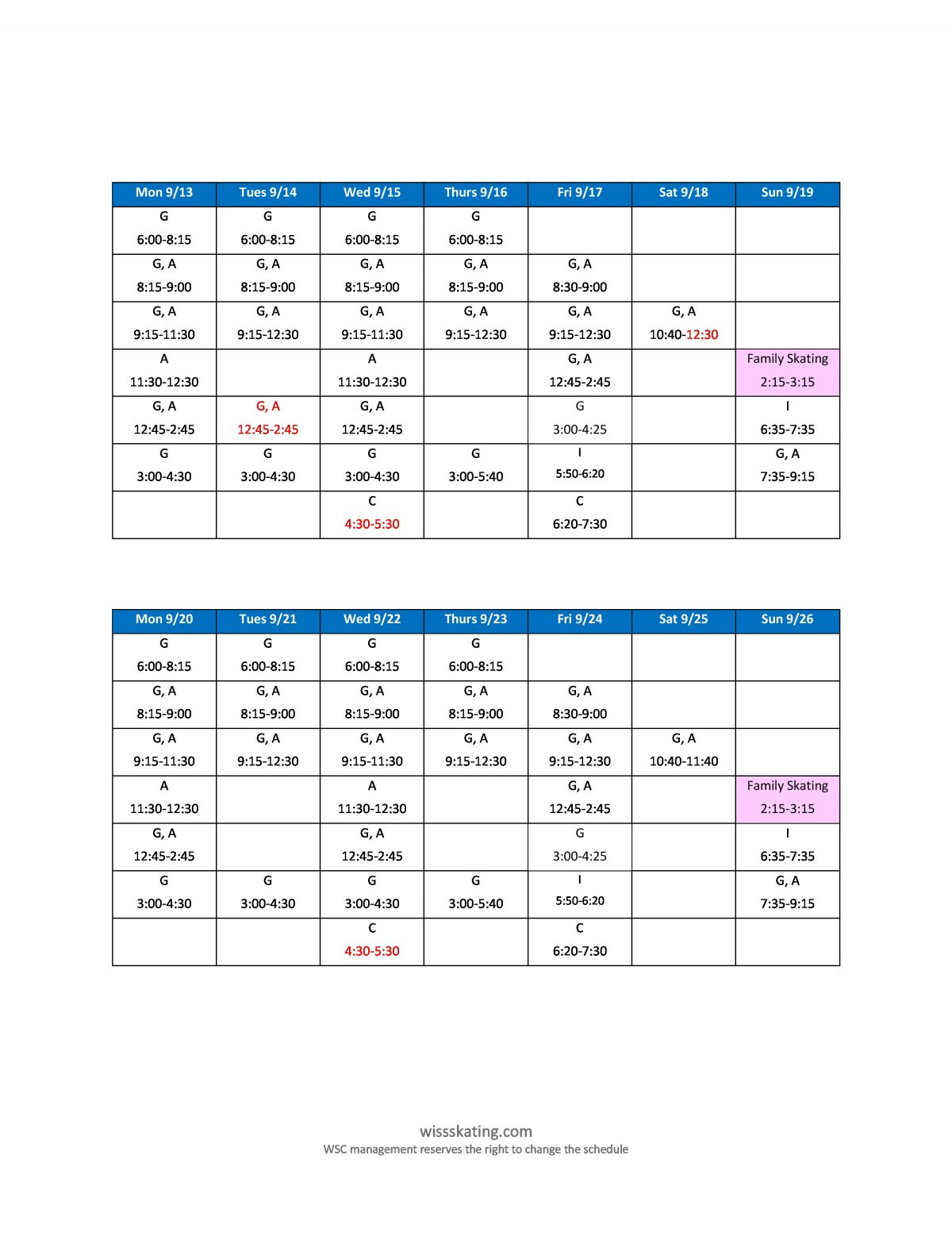 olympics 2020 figure skating schedule